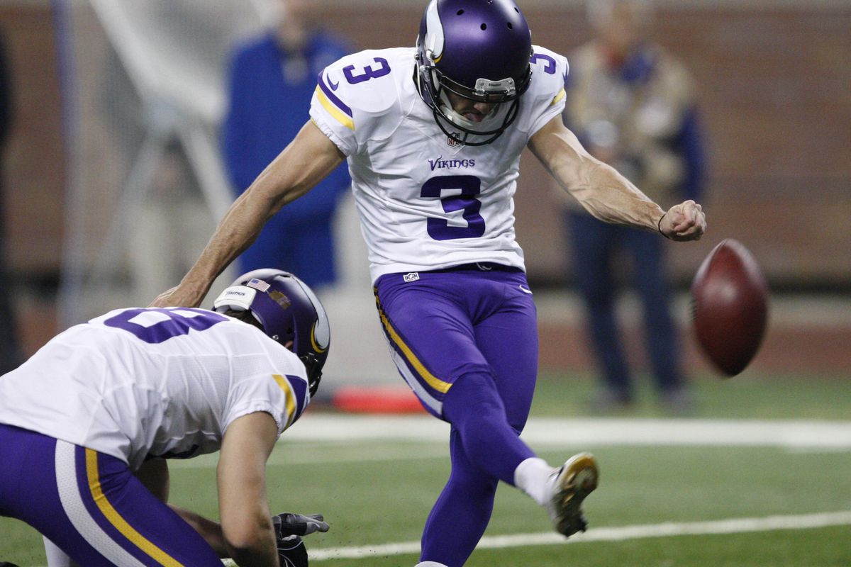 Shockingly, Blair Walsh scored more fantasy points than any other Vikings player last week.