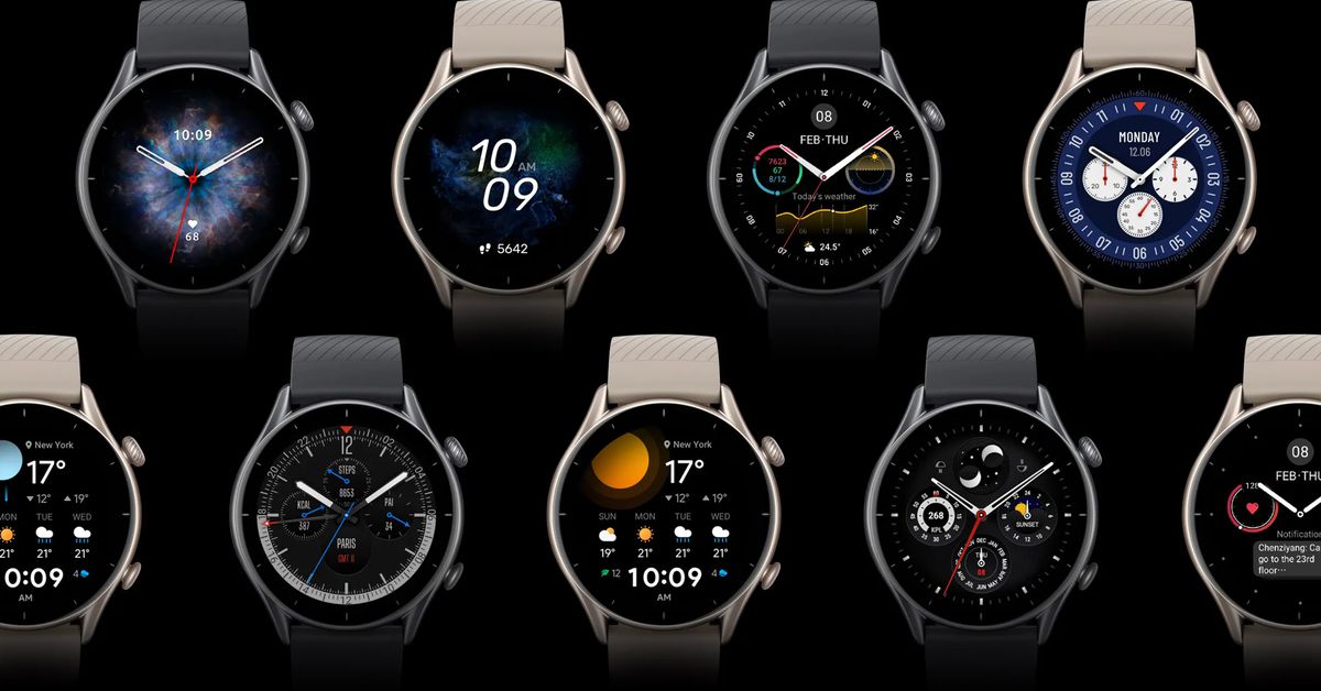 Amazfit’s GTR 3 smartwatch is on sale for its best price ever at Amazon