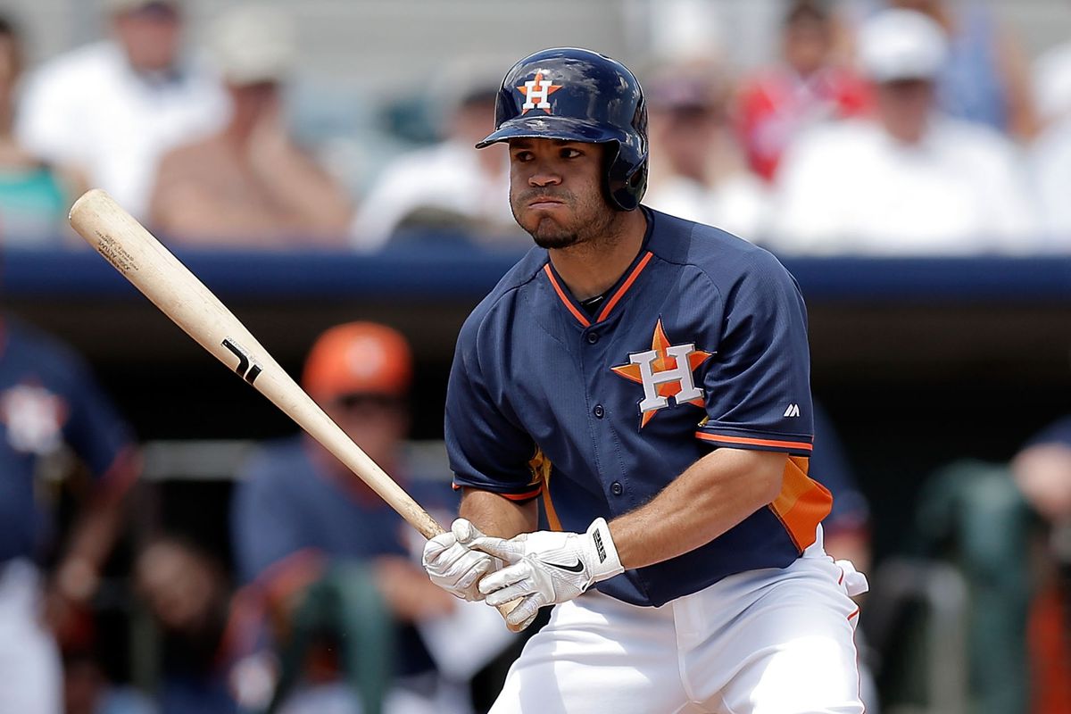 Jose Altuve will hit cleanup in 2014. That was not a joke.
