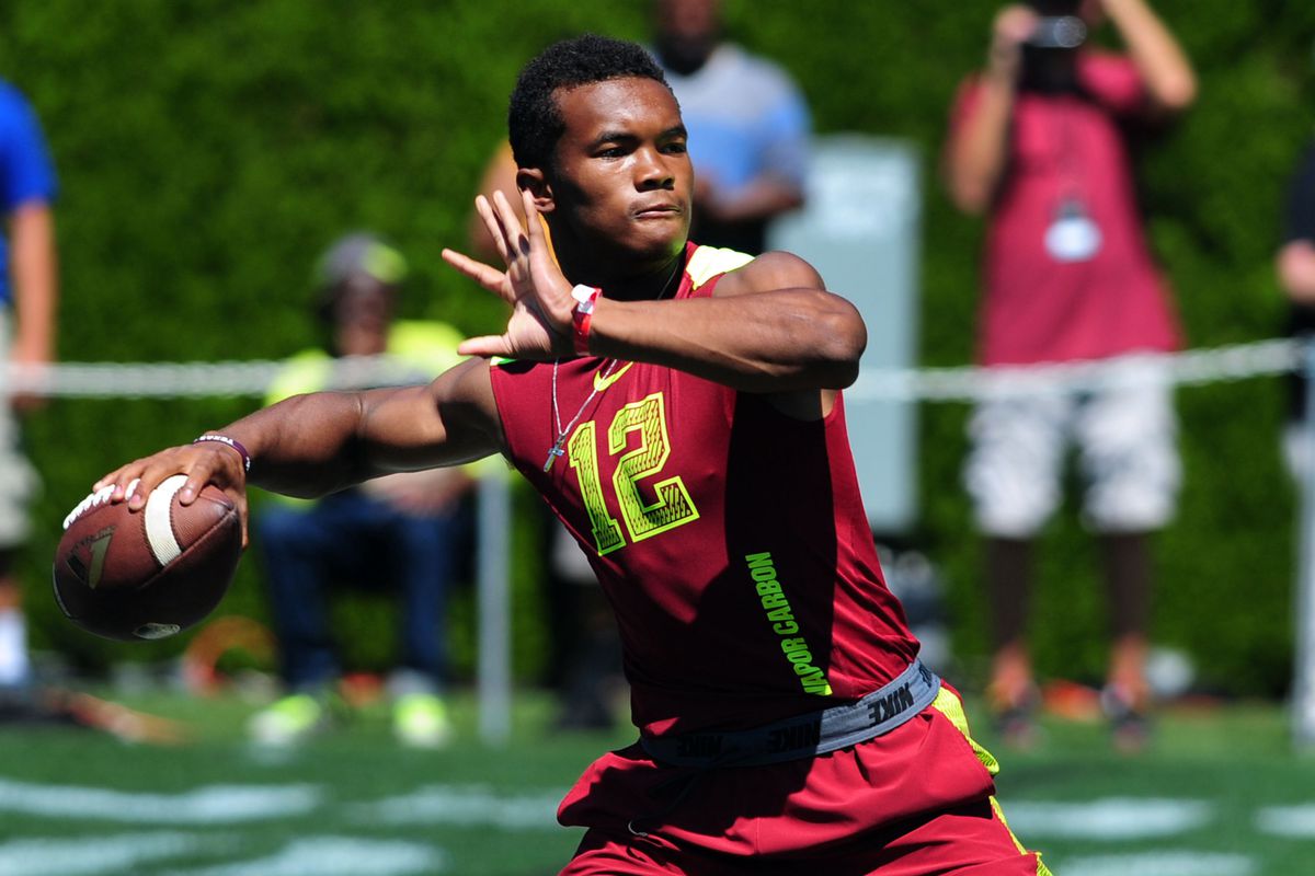 Kyler Murray at The Opening in Oregon this summer. 