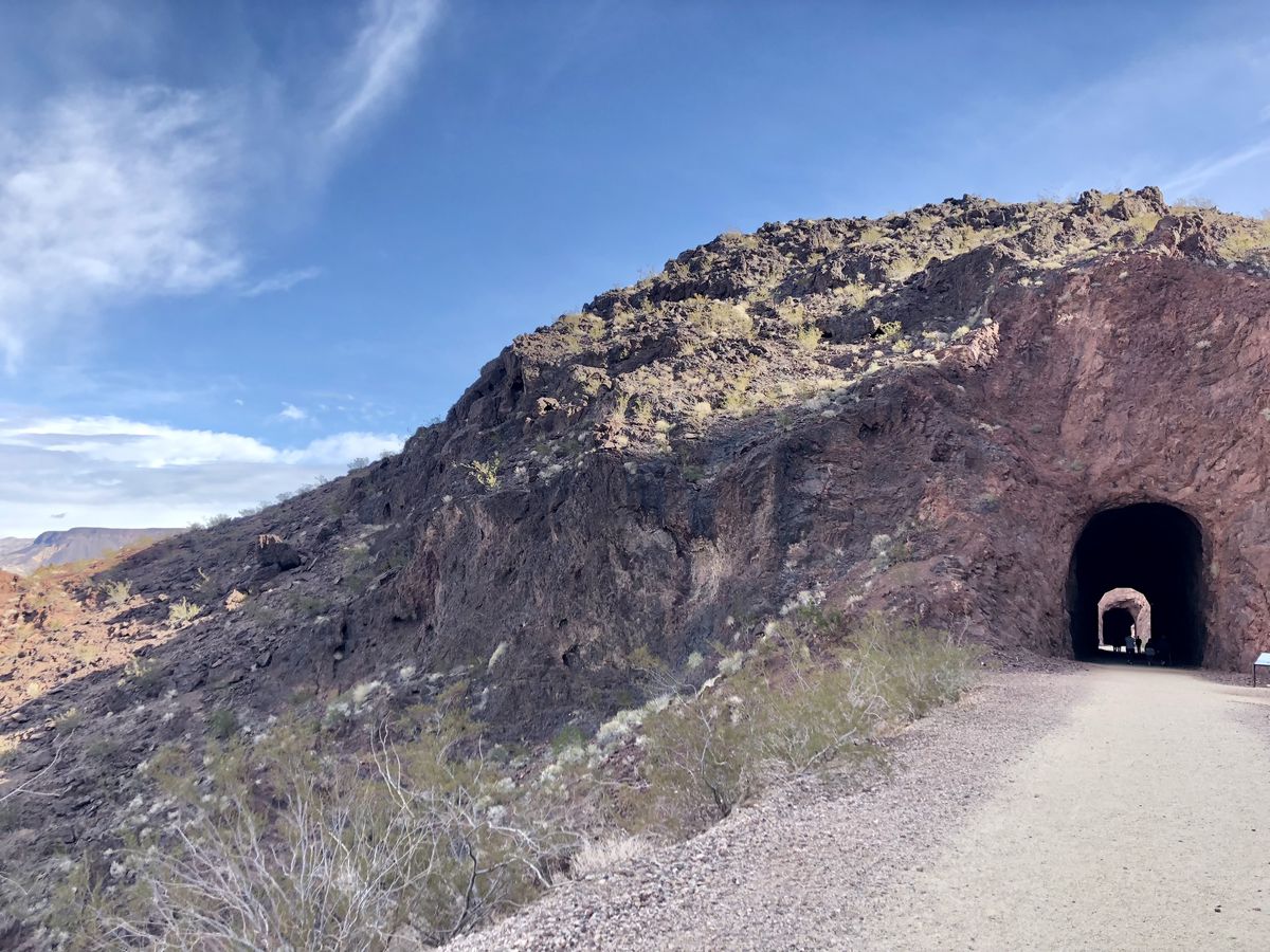 Tunnels on the Historic Railroad Trail