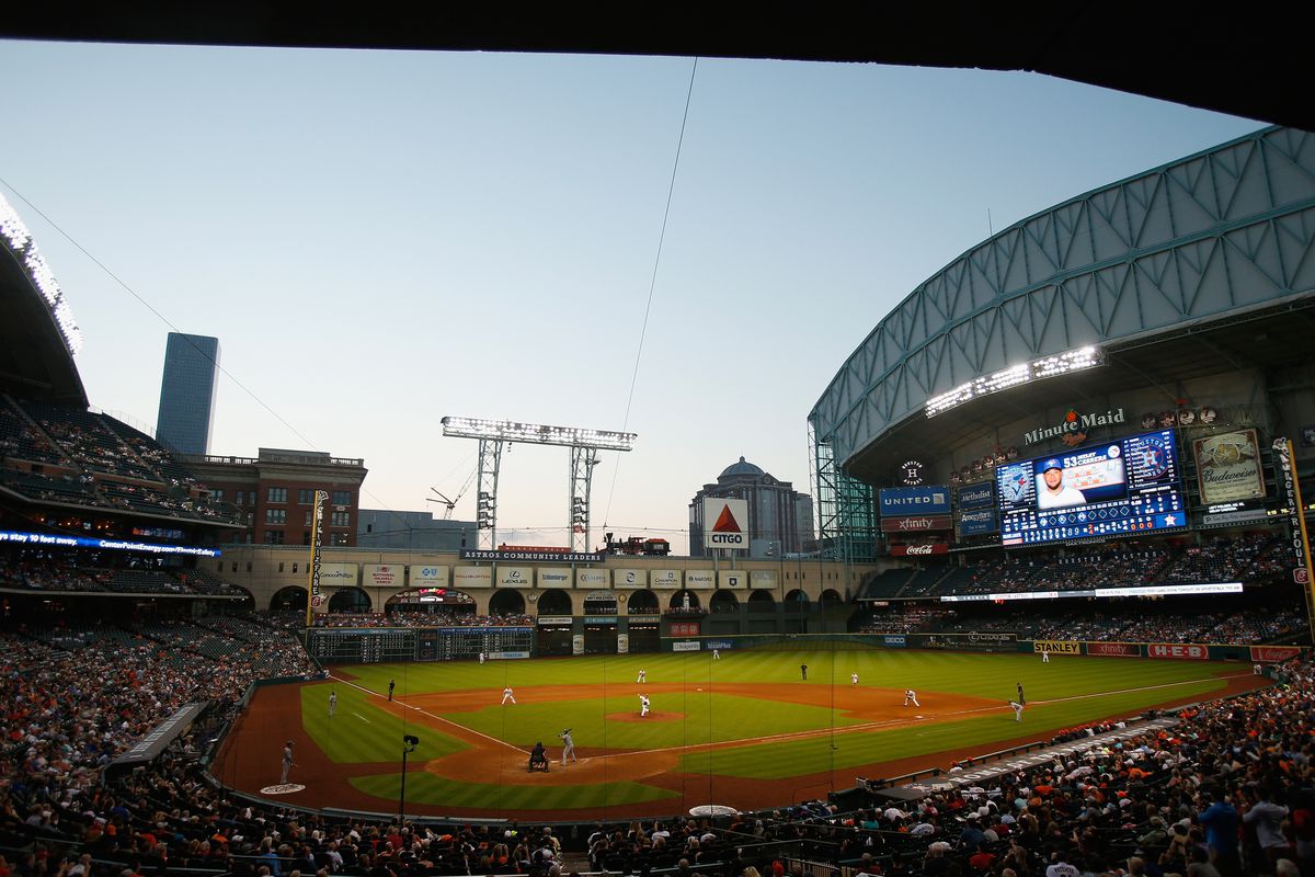 The roof open in Houston in August?