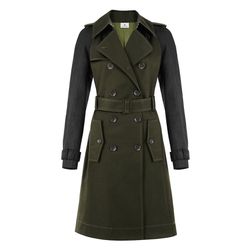 Trench Coat in Military Green/Black, $89.99 (Available exclusively on Target.com and Net-A-Porter)