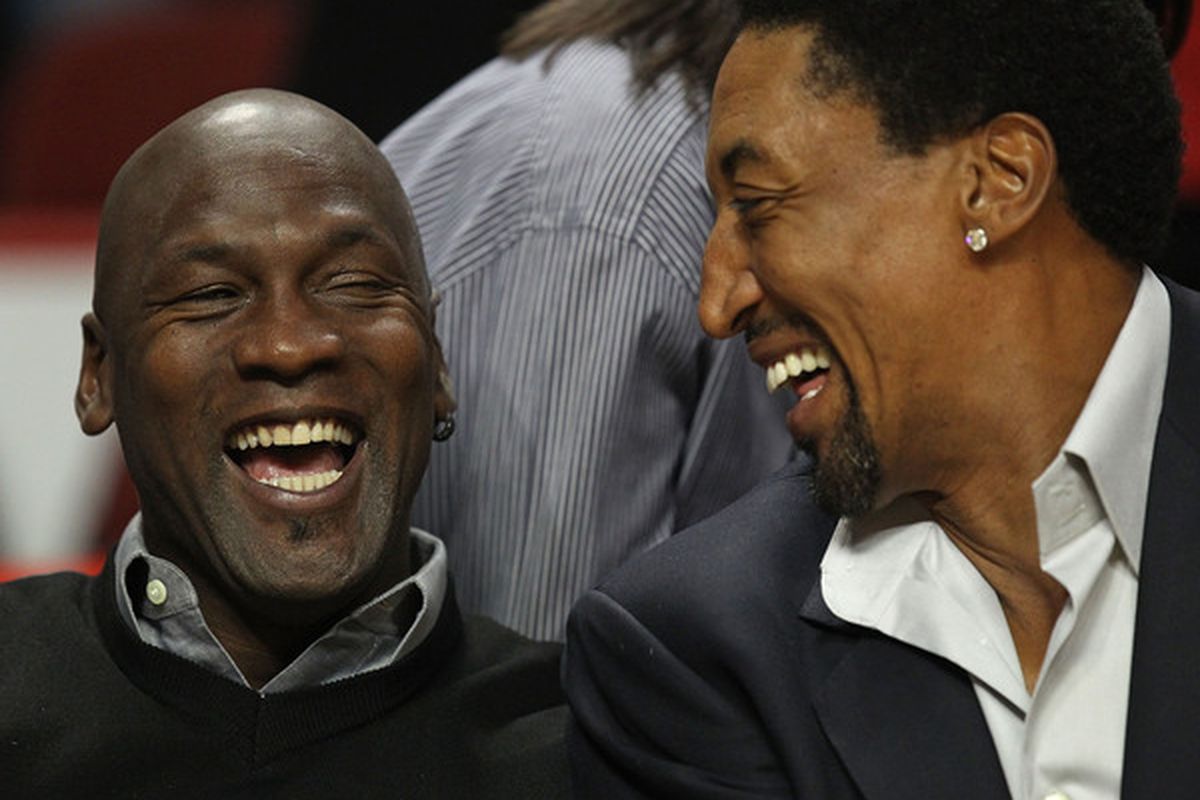 MJ and Pippen are probably laughing about how good the 1992 Dream Team was.