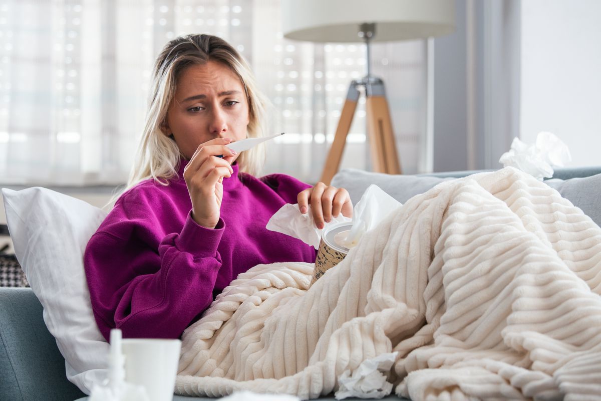 High fever can signal the flu, strep throat or coronavirus.
