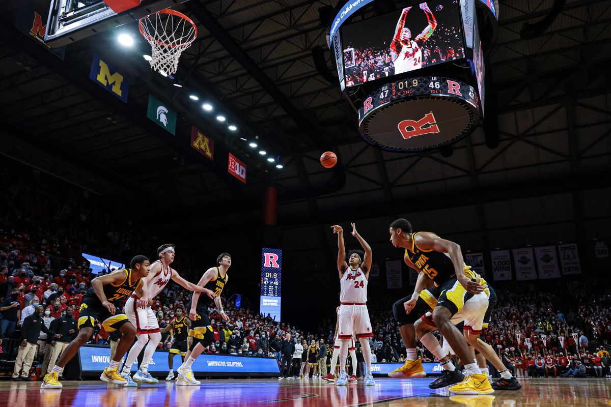 NCAA Basketball: Iowa at Rutgers