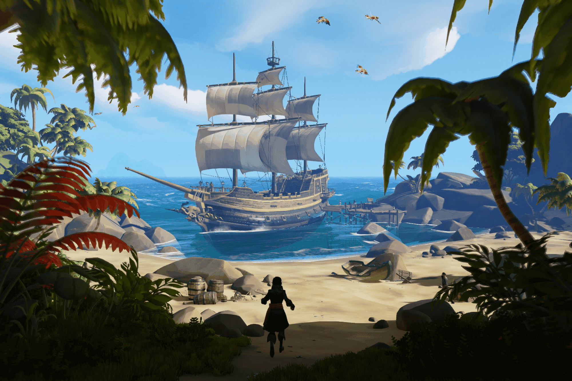 Verstenen Een nacht laden Sea of Thieves is huge, fun, and just what the Xbox One needs - The Verge