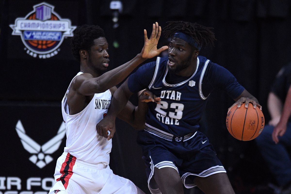 NCAA Basketball: Mountain West Conference Tournament- San Diego St vs Utah St