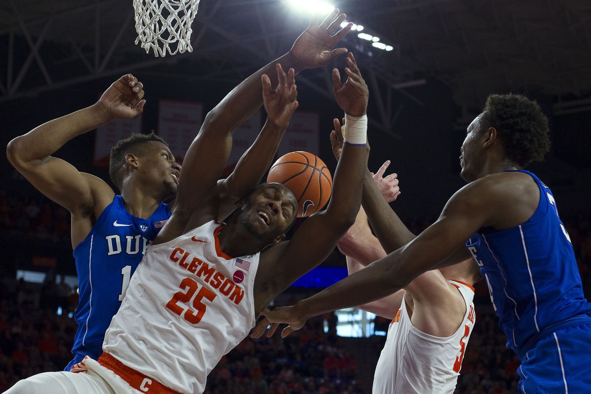 NCAA Basketball: Duke at Clemson