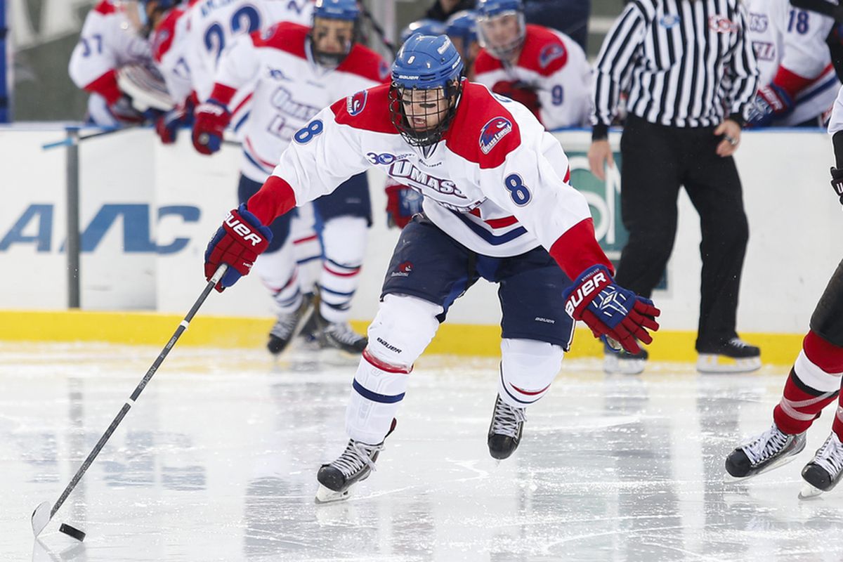 UMass Lowell sophomore Evan Campbell