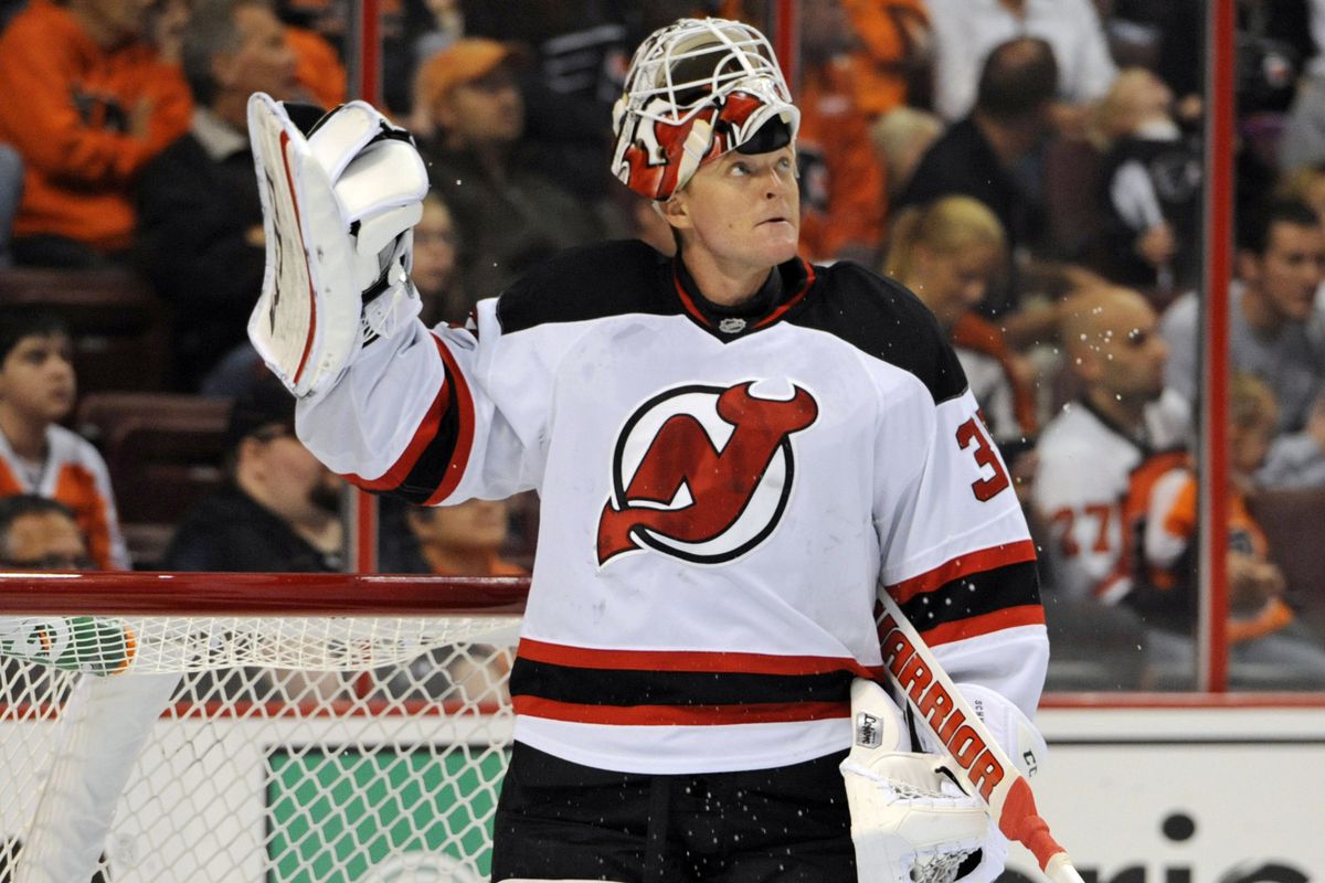 Cory Schneider will start tonight's game for the Devils.  He may or may not look up and wonders what he just saw.