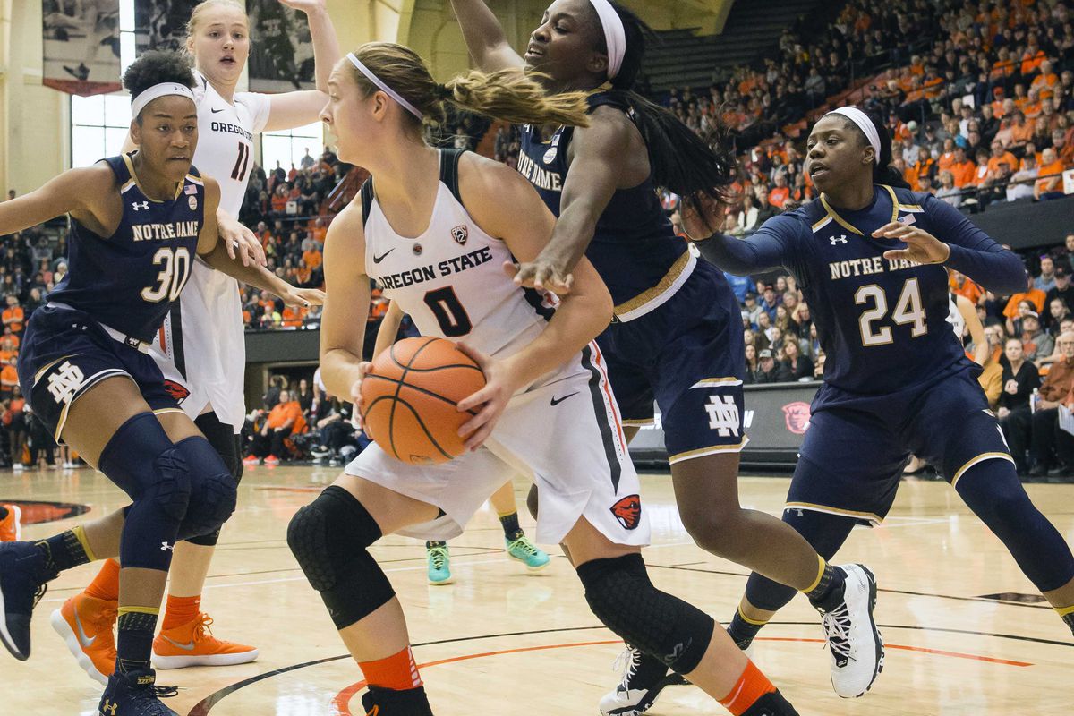 NCAA Womens Basketball: Notre Dame at Oregon State