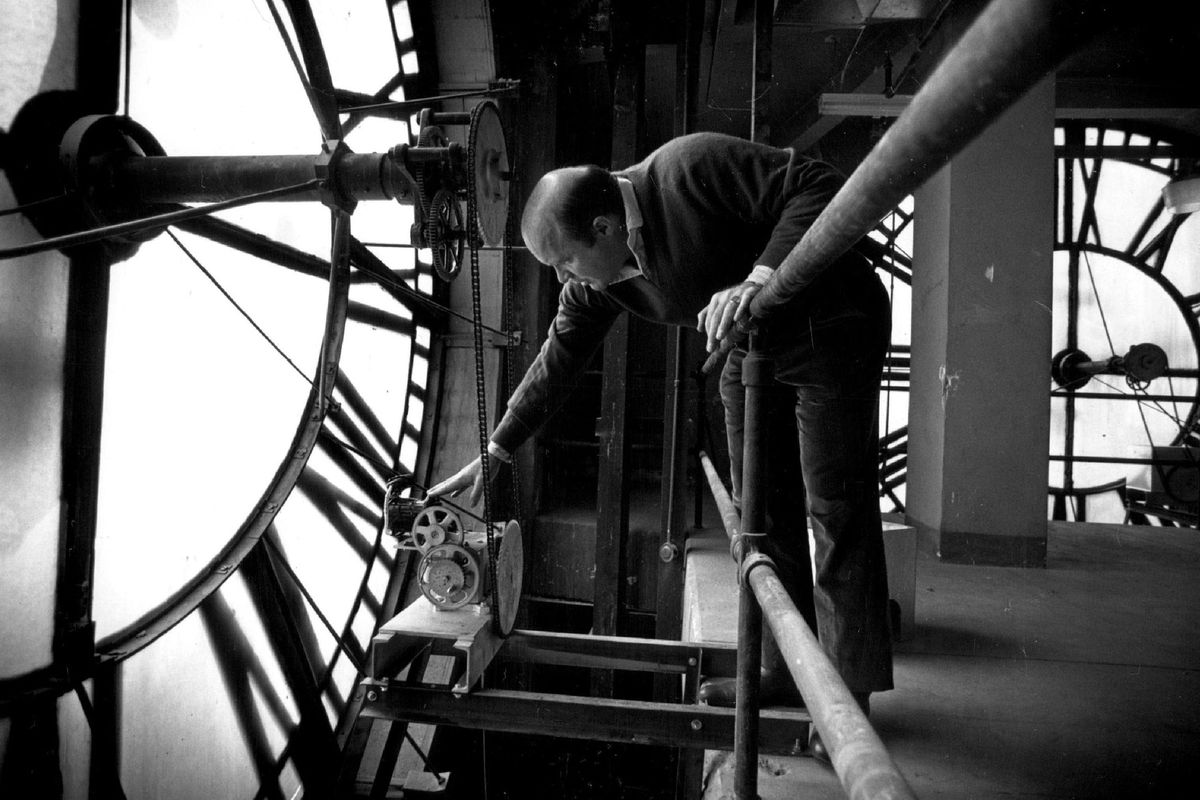OCT 2 1982; Historic D&amp;F Clock Gets New Life in Downtown Denver; David French, the man who renovated