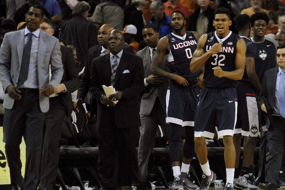 UConn is looking to build more momentum after its big win at Texas Tuesday night.