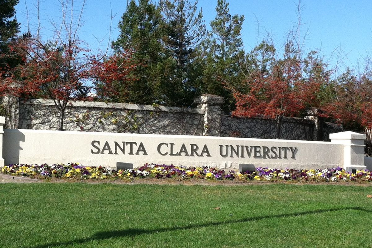 Entering Santa Clara University. (Presten Norton)
