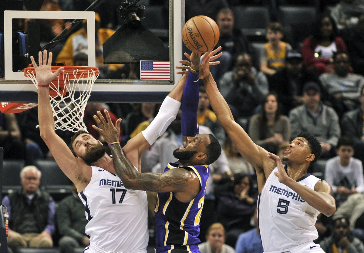 NBA: Los Angeles Lakers at Memphis Grizzlies
