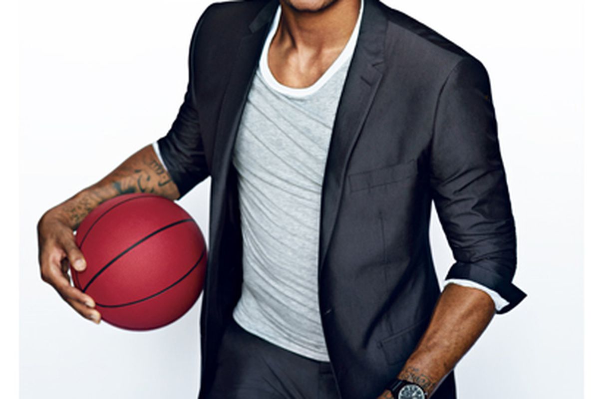 Rose on the cover of the May 2012 issue of GQ via <a href="http://www.gq.com/images/sports/2012/05/derrick-rose/derrick-rose-01.jpg">www.gq.com</a>