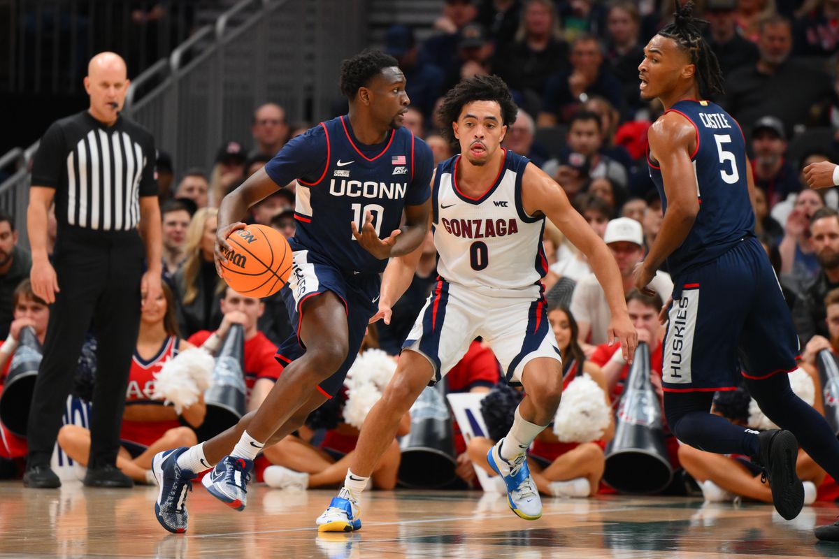 NCAA Basketball: Continental Tire Seattle Tip-Off-Connecticut at Gonzaga