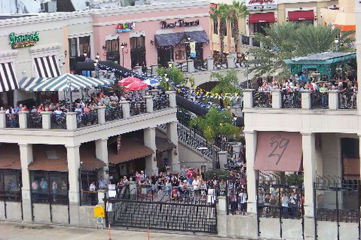 Crowds have been a rare sight at Channelside Bay Plaza 