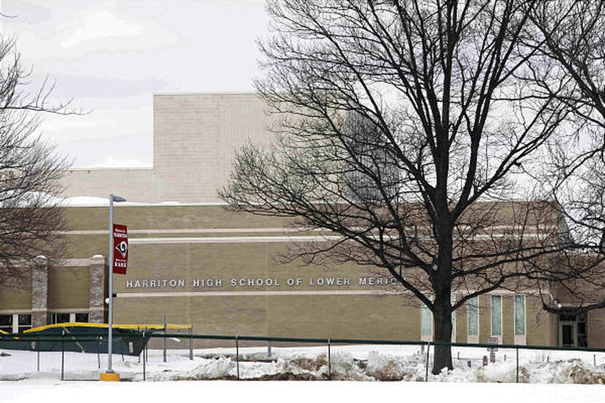 Harriton High School is shown in Bryn Mawr, Pa., Thursday.  A family alleges in a federal lawsuit that the suburban Philadelphia school district used school-issued laptop webcams to spy on students at home, potentially catching them and their families in 
