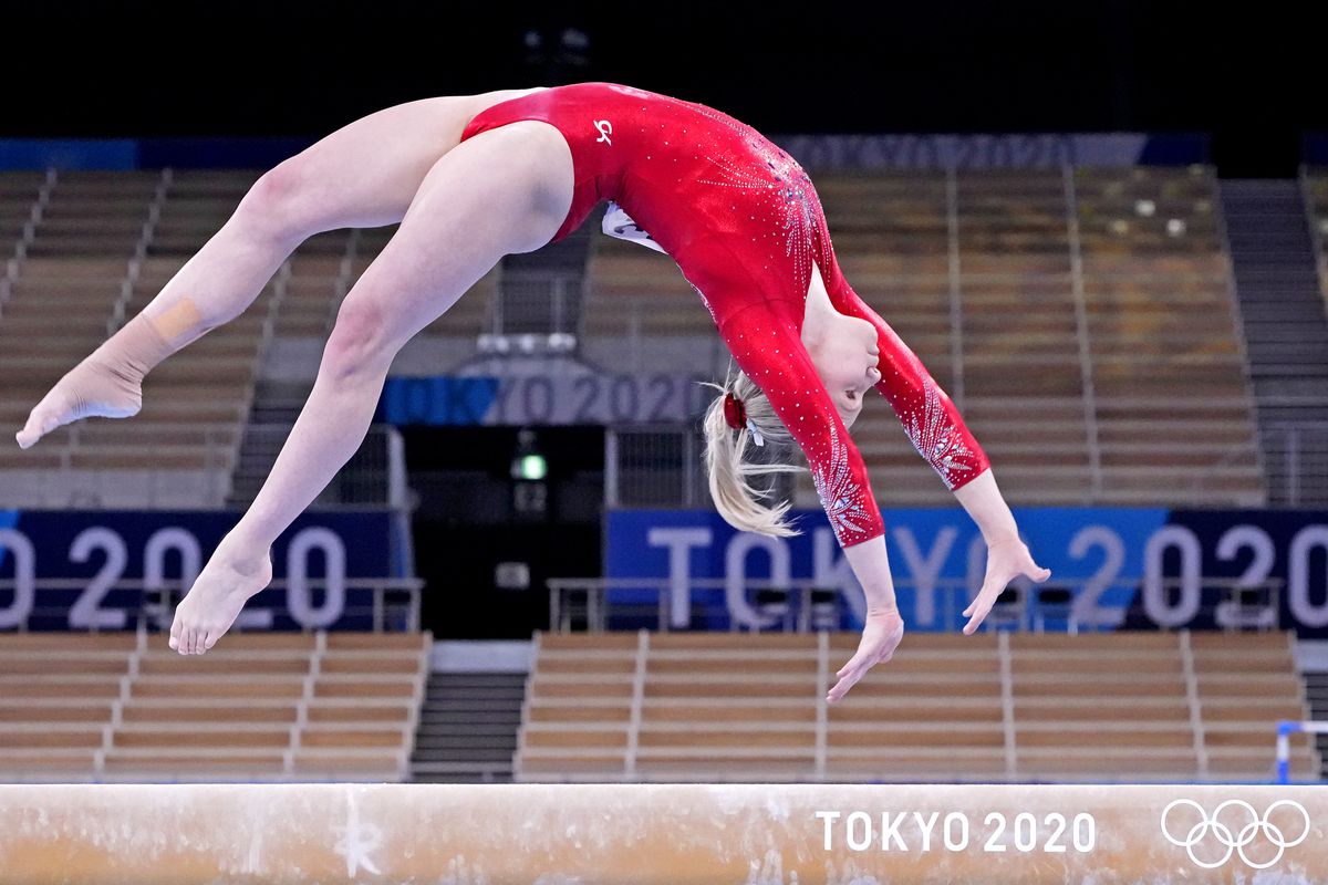 Olympics: Gymnastics -July 25