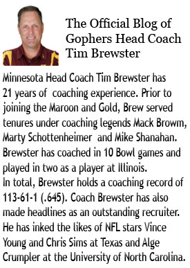 Tim Brewster's record