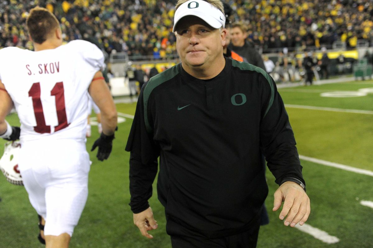 Oregon didn't have to play Shayne Skov in 2011. They probably wish they didn't have to last night either. 