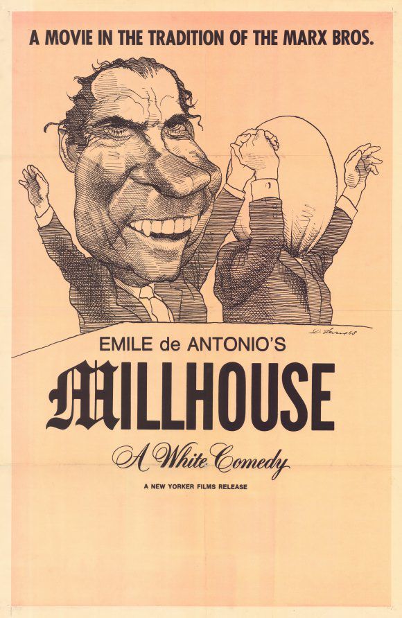 The poster for Millhouse: A White Comedy 