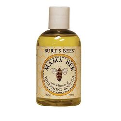 100% natural, <a href="http://www.swansonvitamins.com/burts-bees-mama-bee-nourishing-body-oil-4-fl-oz-liquid?SourceCode=INTL405&CAWELAID=1230395542&catargetid=530002460000000567&cadevice=c&cagpspn=pla&gclid=CNq0kfnewLgCFYSf4Aodhg4A8A">Mama Bee Nourishing 