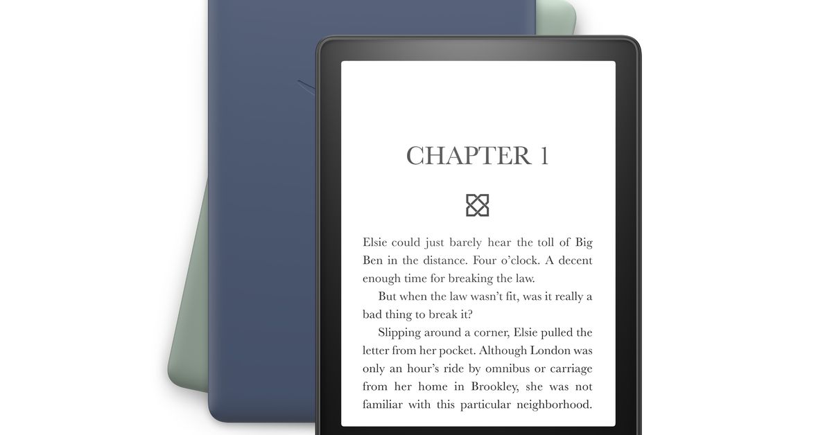 Amazon’s newest Kindle Paperwhite is already on sale in its new colorways