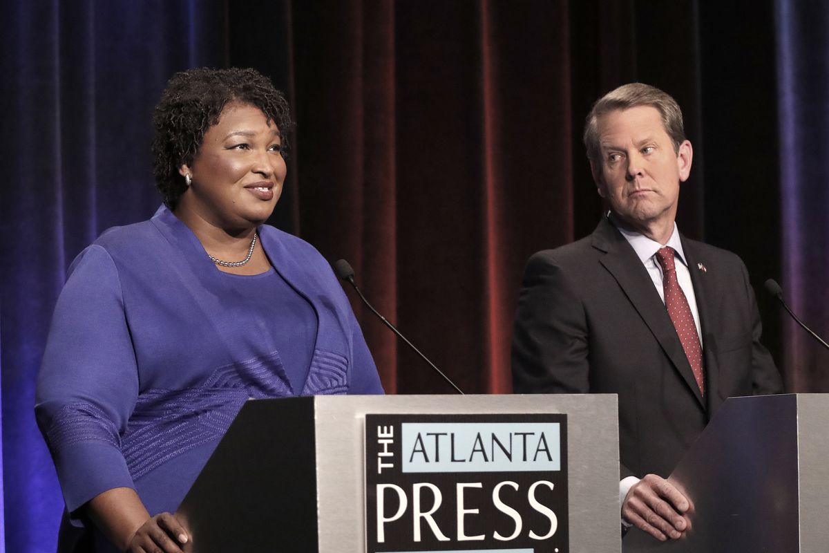 Georgia’s gubernatorial candidates clash in a debate.