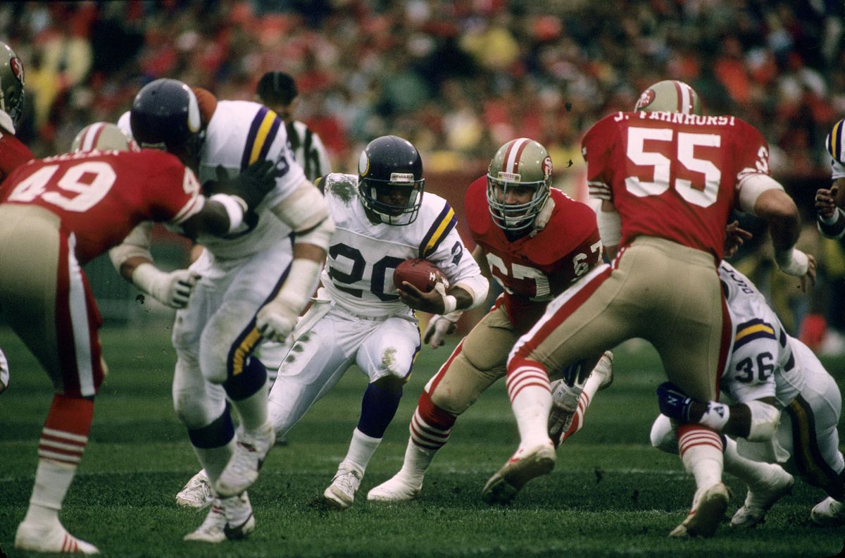 1987 NFC Divisional Playoff Game - Minnesota Vikings vs San Francisco 49ers - January 9, 1988