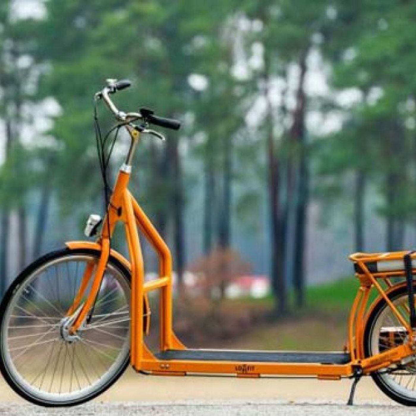 Ongedaan maken Aubergine Kostuum Electric walking bike is a treadmill on wheels - Curbed