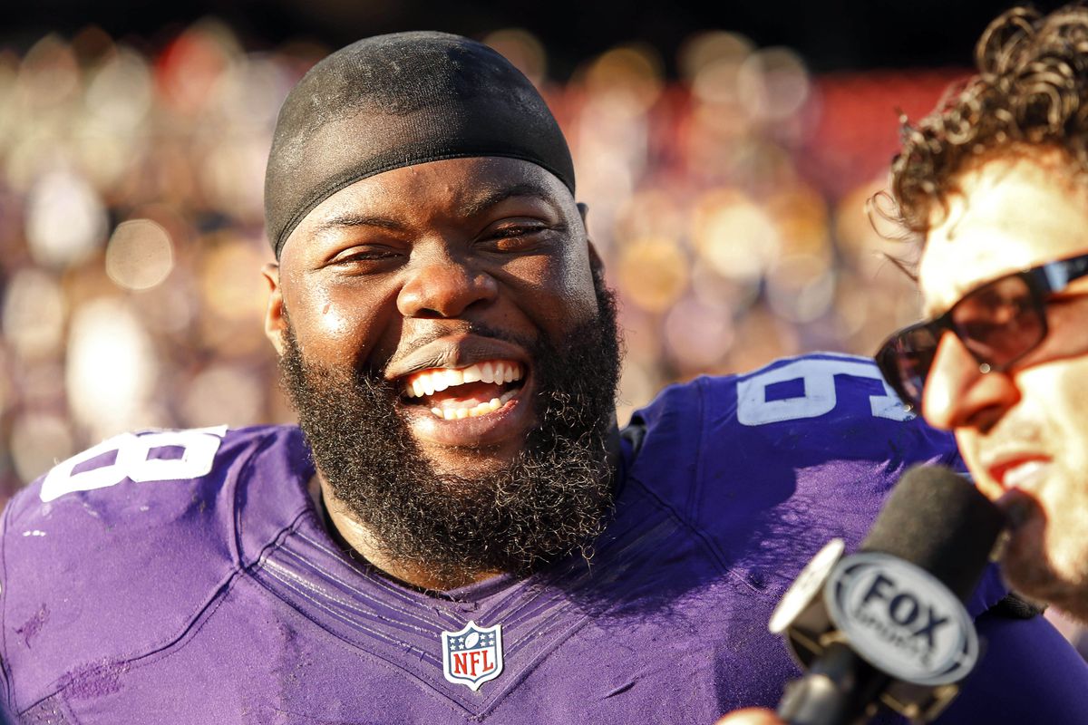 Linval Joseph: The ultimate Blue Chipper on Sunday.