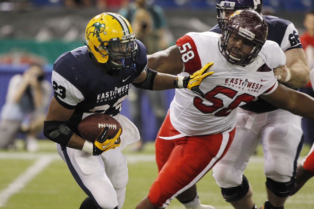 Leterrius Walton gets into backfield at Shrine Game