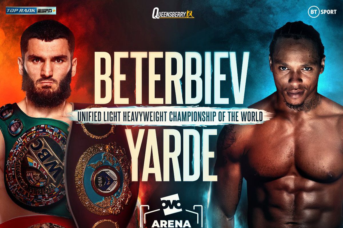 Beterbiev vs Yarde is official and set for Jan. 28