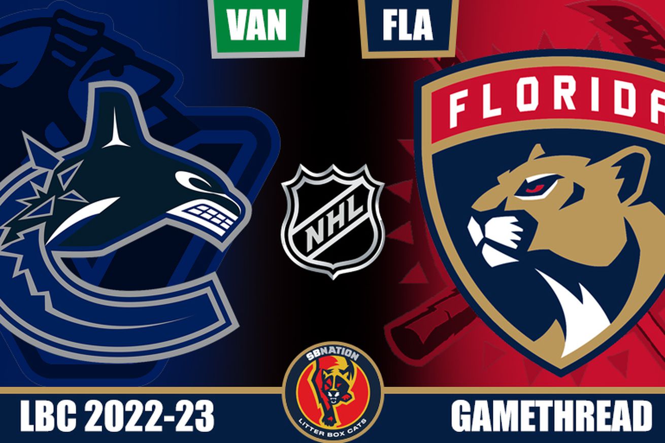 GameThread: Florida Panthers at Vancouver Canucks