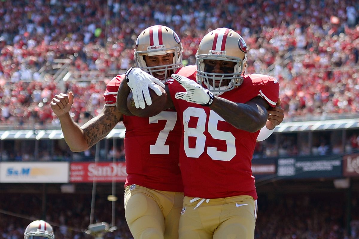 Colin Kaepernick and Vernon Davis look to get back on track week 3 against the Colts.
