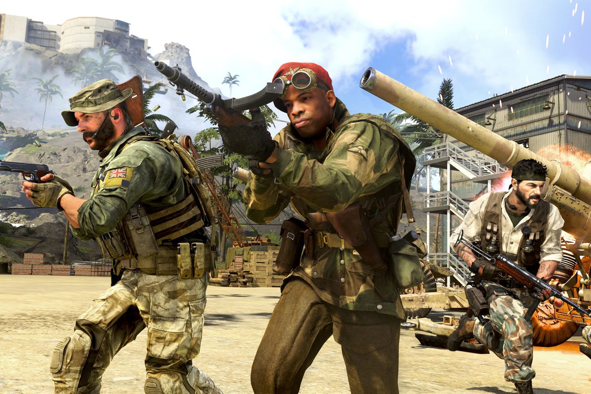 Call of Duty: Warzone players run into battle