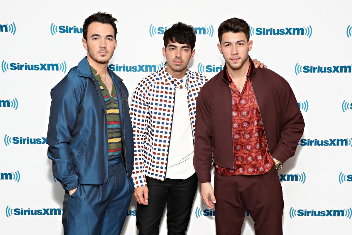 Jonas Brothers Visit SiriusXM Hits 1 At The SiriusXM Studios In New York City