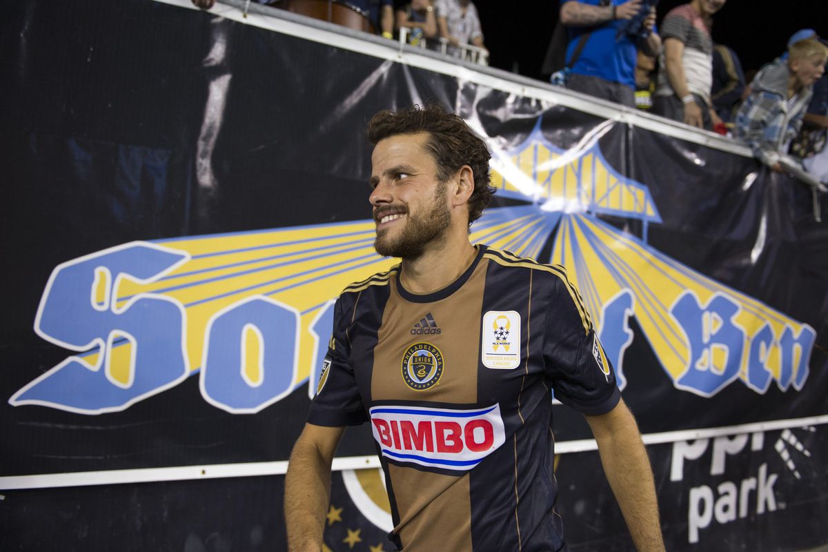 Tranquillo Barnetta scored the first goal for the Union. That was all they would need in a 2-0 victory.