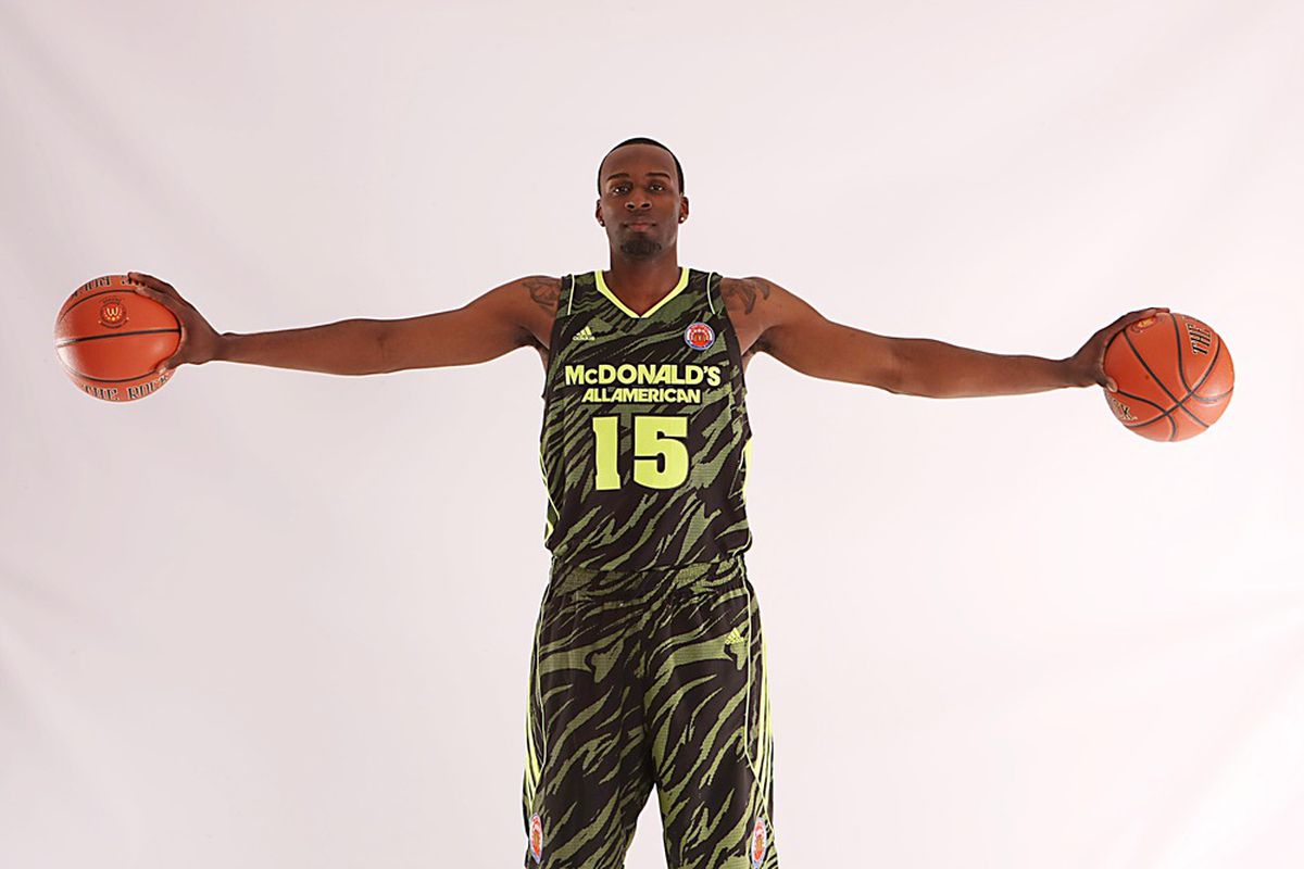 Is Shabazz Muhammad the most highly touted recruit to sign with a Pac-12 school since 2002?