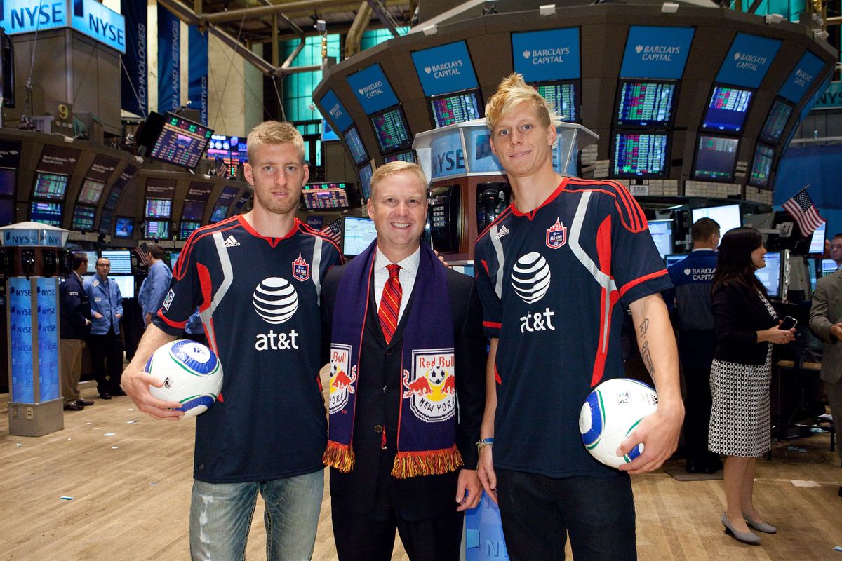 Major League Soccer Visits The New York Stock Exchange To Kick Off The 2011 AT&amp;T MLS All-Star Game