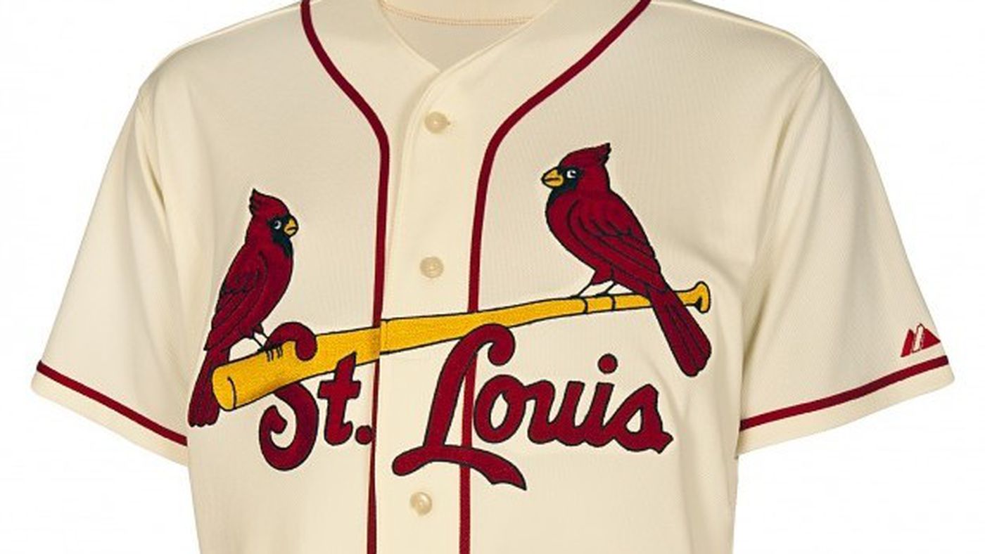 st louis cardinals pinstripe jersey