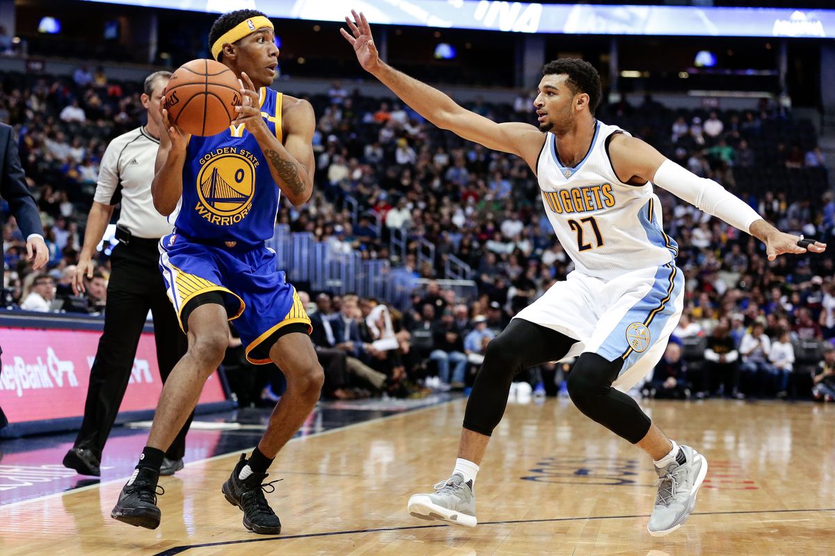 NBA: Preseason-Golden State Warriors at Denver Nuggets
