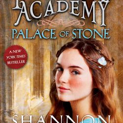 The original cover of "Palace of Stone," the second book in the Princess Academy series by Shannon Hale. 