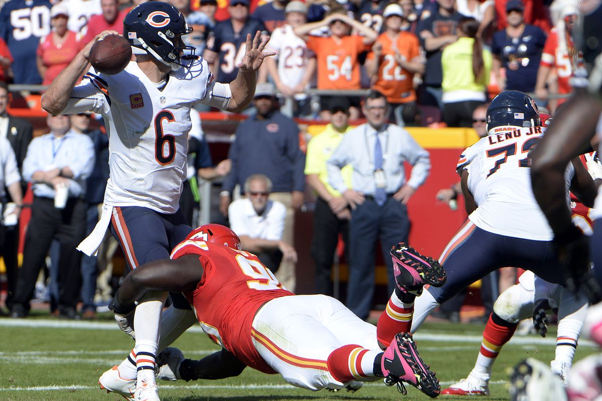 Jaye Howard  gave Jay Cutler a hard time in 2015, but the Bears won anyway