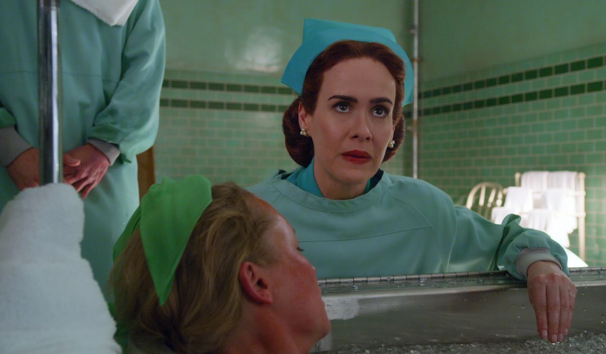 SARAH PAULSON as MILDRED RATCHED