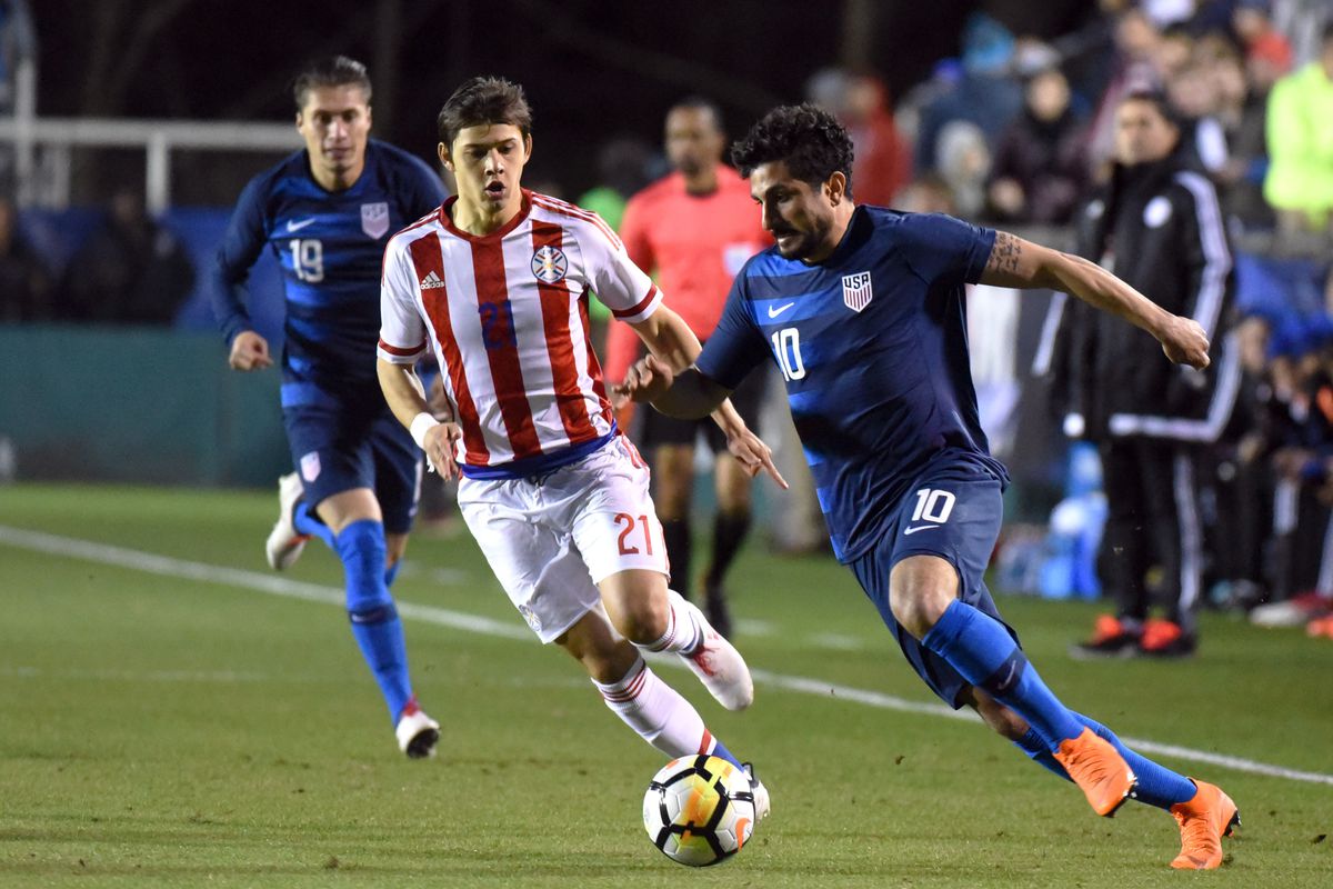 Soccer: International Friendly Men's Soccer-Paraguay at USA