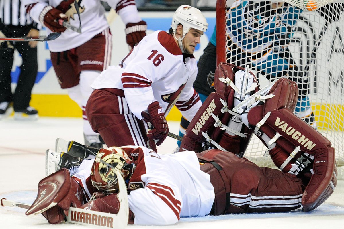 Dock that goalie A Day's Pay for Nappin on the Job! (Photo by Thearon W. Henderson/Getty Images)